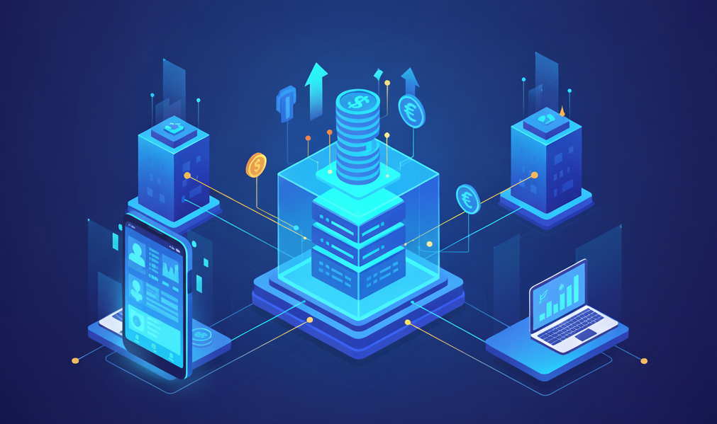 Modern Financial Lending Platform Dashboard